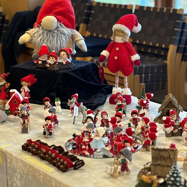 Julepynt ved bod