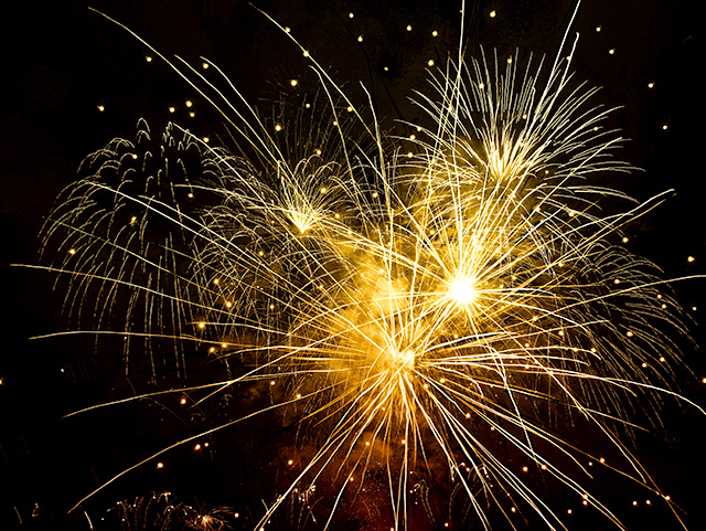 Nytårsfyrværkeri