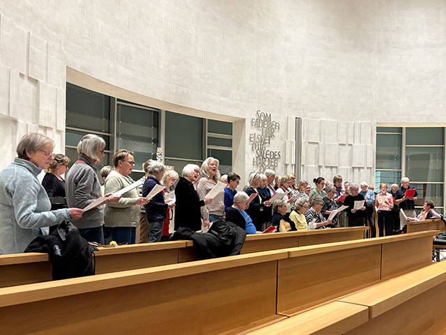 Fællessang med Baggårdens Stemmer