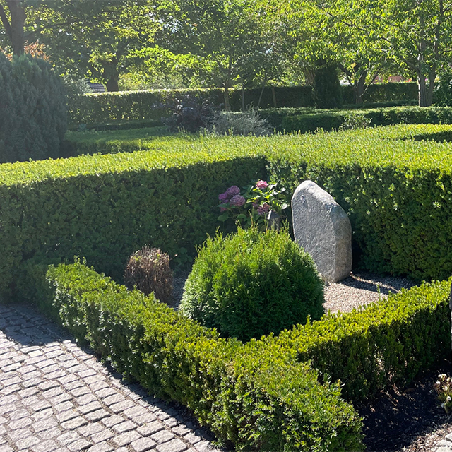 Afdeling 12, kirkegård